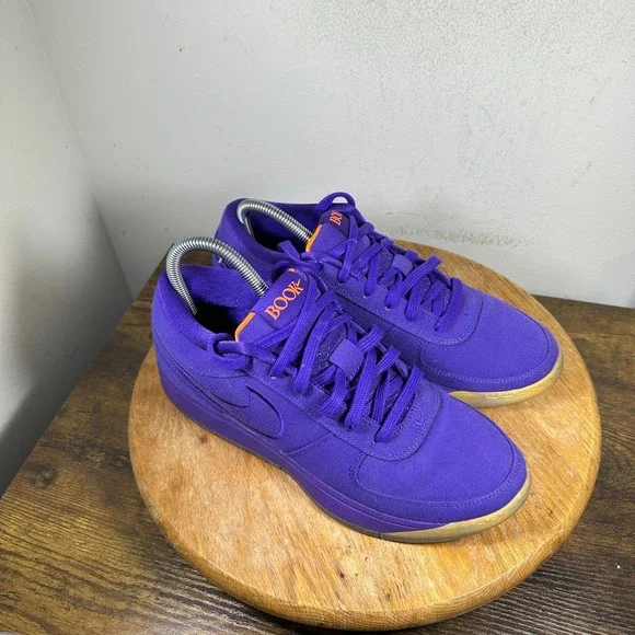 Nike Book 1 Sunset Purple Shoes Mens Size 8.5 HJ5351-500 - Picture 1 of 9
